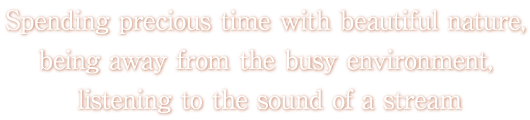 Enjoy the picturesque view that changes by seasons and pamper yourself. All the baths are private. The hot spring is good for your skin. Enjoy our proud spas.